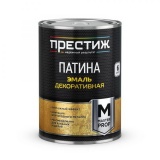Эмаль декоративная Патина Серебро 0,2 л Престиж Мастер (12)