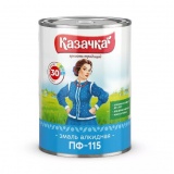 Эмаль ПФ-115 сиреневая 0,9 кг Казачка (14)
