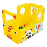 Игровой центр Школьный автобус Fisher Price с 20 шариками 137х96х96см Bestway 93506 003768 (2)