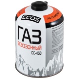 Газ всесезонный т.м. ECOS в баллоне GC-450 (резьбовой EPI-GAS, 450 г, Корея) 140541 (12)