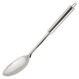Ложка из нержавеющей стали, NIMBUS, 32,7*7,3 см, овальная ручка с подвесом	 007412 (12)