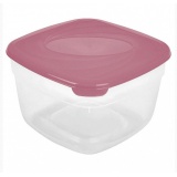 Контейнер для продуктов Sugar&amp;Spice 2,6л квадратный брусника SE222011054