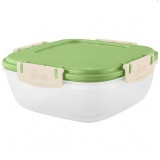 Контейнер для продуктов Sugar&amp;Spice Barberry герметичный 0,35л квадратный фисташка SE223910050