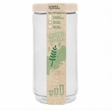 Банка для сыпучих продуктов Green Republic  лён 1,1л SE2249GR