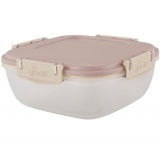 Контейнер для продуктов Sugar&amp;Spice Barberry герметичный 0,35л квадратный латте SE223910005