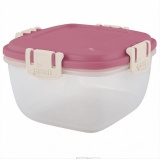 Контейнер для продуктов Sugar&amp;Spice Barberry герметичный 1л квадратный брусника SE224310054