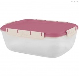 Контейнер для продуктов Sugar&amp;Spice Barberry герметичный 1,8л прямоугольный брусника SE224710054