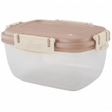 Контейнер для продуктов Sugar&amp;Spice Barberry герметичный 0,45л прямоугольный латте SE224510005