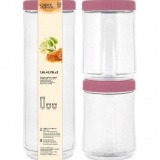 Набор банок для сыпучих продуктов Sugar&amp;Spice Honey (1,6л + 2x0,75л) брусника SE225312054
