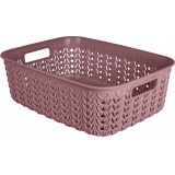 Корзинка для хранения Plast Team Melange 3л 268х195х90 мм черничный морс PT408210053 (14) выводим