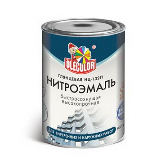 Эмаль НЦ-132 красный 1,7кг Олеколор (6) 4100000061 - 1