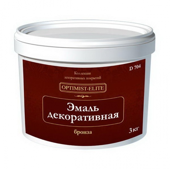 Эмаль декоративная золото 1 кг Оптимист Элит  D 704 (6) - 1