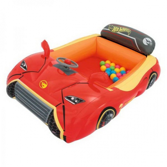 Игровой центр Машина HOT WHEELS 25 шариков 135х99х43см Bestway 93404 003760 (4) - 1