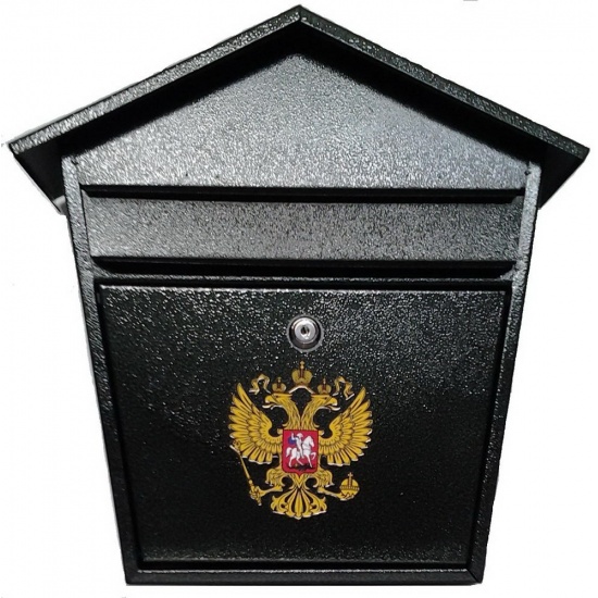 Почтовый ящик с замком Дом №5 "Антик" зеленый 380/380/120 100110 - 1