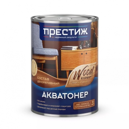 Состав тонированный дуб 0,9 кг Акватонер Престиж (6) - 1