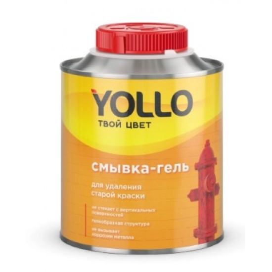 YOLLO СМЫВКА-ГЕЛЬ для удаления старой краски 0,8 кг (14) - 1