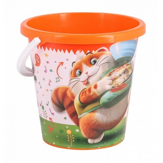 Ведро детское 44 котёнка 1,5л  М7641 (30) Альтернатива - 1