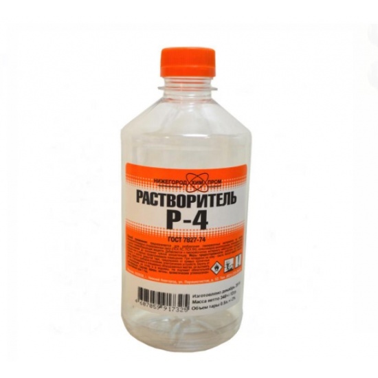 Растворитель Р-4 ПЭТ 0,5л Новхим (25) - 1