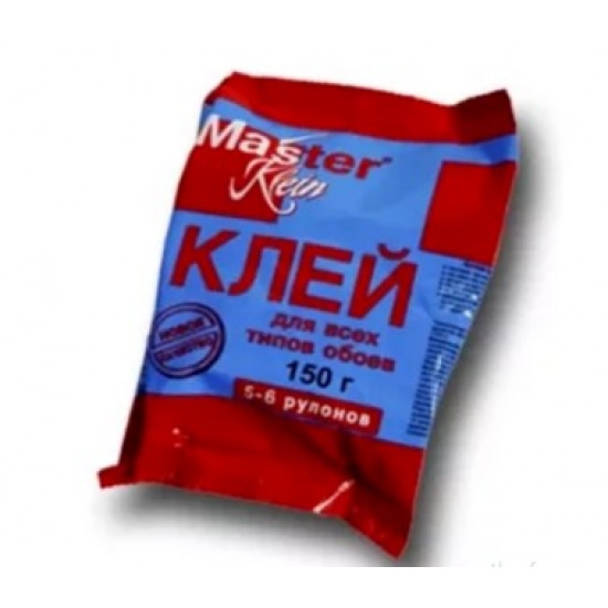 Клей обойный Мастер Кляйн для всех типов обоев 150 гр мягкая пачка (24) 1013 - 1