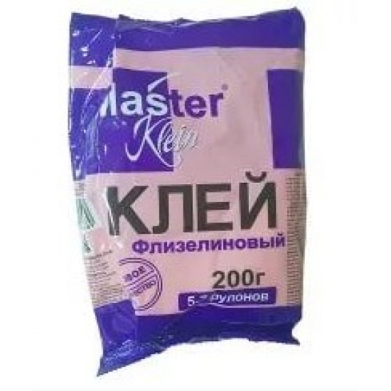 Клей обойный Мастер Кляйн флизелиновый 200 гр мягкая пачка (24) 1208 - 1