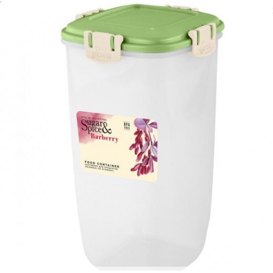Контейнер для продуктов Sugar&amp;Spice Barberry герметичный 1,5л высокий фисташка SE224110050 - 1