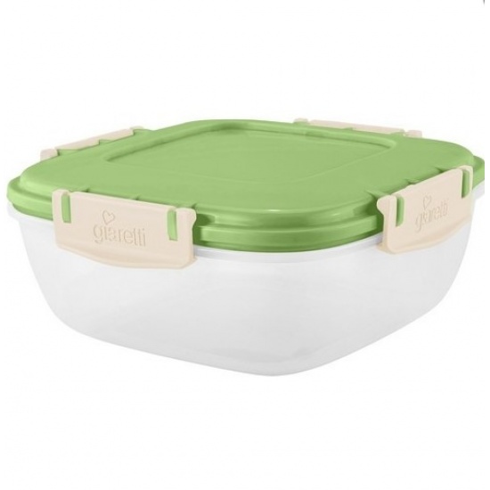 Контейнер для продуктов Sugar&amp;Spice Barberry герметичный 0,35л квадратный фисташка SE223910050 - 1