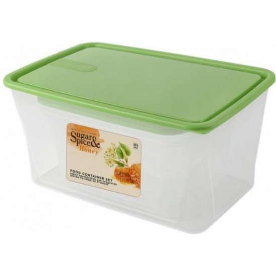Набор контейнеров для продуктов Sugar&amp;Spice Honey (0,6л+0,9л+2,1л) фисташка SE110812050 - 1