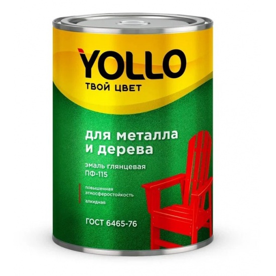YOLLO Эмаль пентафталевая ПФ-115 бежевая 0.4 кг (28) - 1
