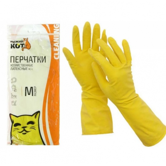 Перчатки латексные RC-L (размер: M) 092417 - 1