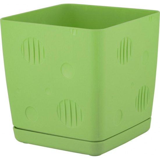 Горшок для цветов InGreen MICROCOSM 1,1л Зеленая фисташка IG623610050 (18) - 1