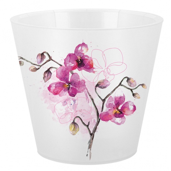 Горшок для цветов London Orchid Deco D 160 мм/1,6 л Фуксия ING6196ФКС (16) - 1