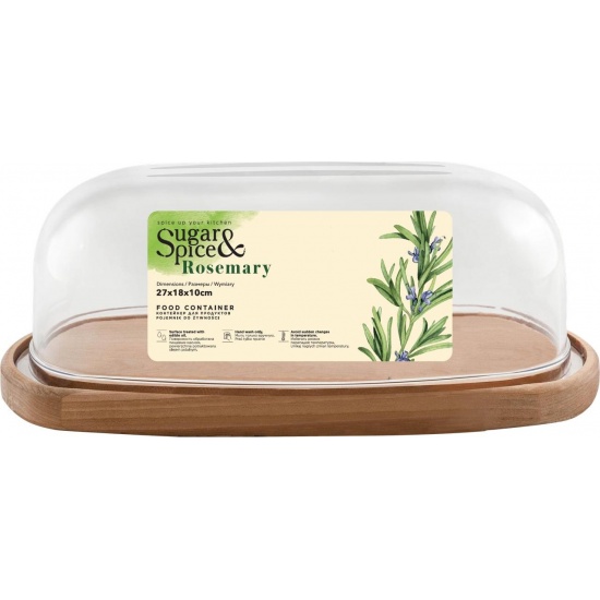Контейнер для продуктов Sugar&amp;Spice Rosemary деревянный SE104812996 (6) - 1