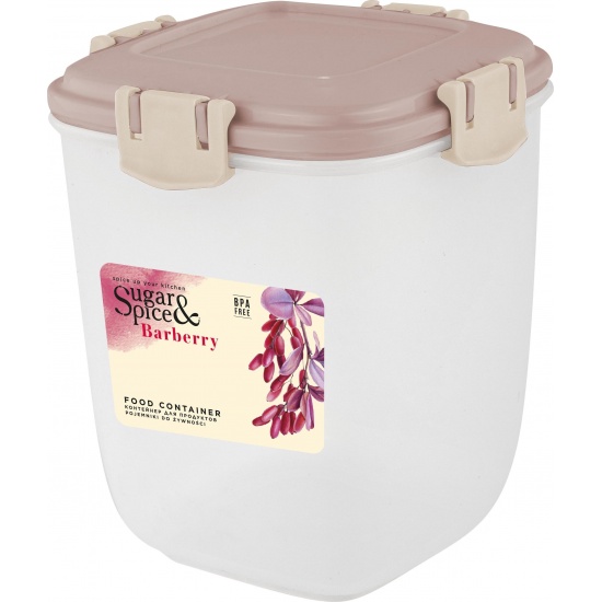 Контейнер для продуктов Sugar&amp;Spice Barberry герметичный 0,9л высокий латте SE224010005 (9) - 1