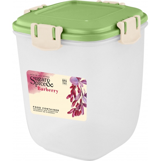 Контейнер для продуктов Sugar&amp;Spice Barberry герметичный 0,9л высокий фисташка SE224010050 (9) - 1